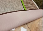 Мокетен килим ERIKA 8012 beige/green елипса